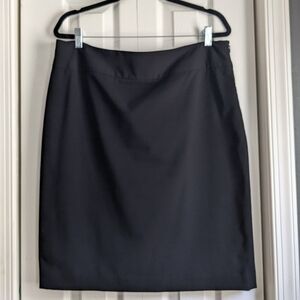 Black Liz Claiborne suit pencil skirt